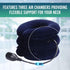 Inflatable Cervical Traction Cushion Device - Neck Pain Relief at Home, Decompression Pillow for Pinched Nerve