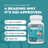 Balance ONE Kids Probiotic, 3 Billion CFU, Sugar Free, Gut & Digestive Support, 2 Month Supply