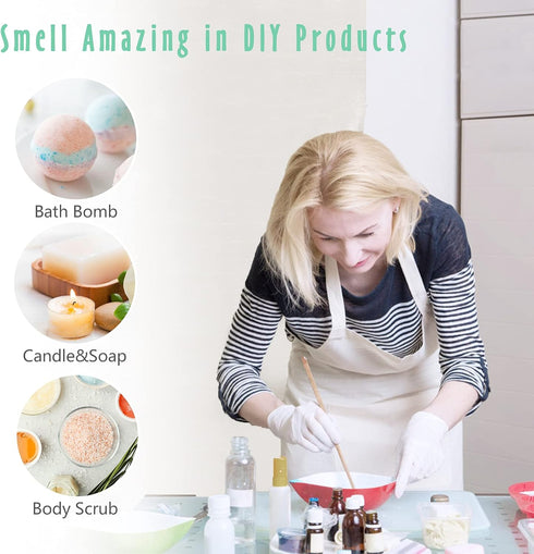 Set, Fragrance Oil, MitFlor Hotel and Mint Fragrance Oils Soap Candle Making Scents, Essential Oils for Diffusers