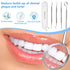 Professional Dental Pick Tools Kit for Teeth Cleaning, Personal Use, Pets Oral Care Set with Dental Mirror & Tartar