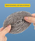 Steel Wool Scrubber, 24 Pads for Cleaning Dish Pots Pans Grills, Stainless Steel Scrubber for Kitchen Sinks Cleaning
