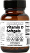 Santa Cruz Paleo Vitamin D Supplement - 5000 i.u. Per Softgel, 60 Softgels, Gluten Free, Immune Support