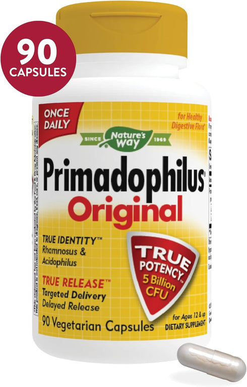 Nature's Way Primadophilus, 5 Billion, 90 Capsules