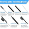 12 Pieces Hearing Aid Cleaning Tools Kit, Multi-functional Earphone Cleaner with Wax Loop, Magnet, Velvet Bag