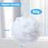 VANZAVANZU Bath Loofah, Large 80g Shower Sponge Body Scrubber Mesh Pouf for Men and Women, Set of 4