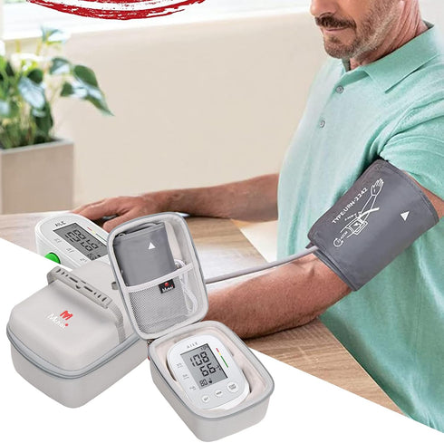 Mchoi Blood Pressure Case Fits for LAZLE Blood Pressure Monitor, Portable Nebulizer - Handheld Personal Steam Inhalers