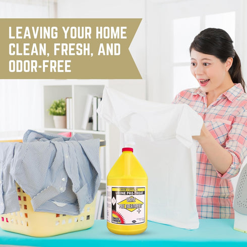 Pro's Choice 1 Gallon Odor Eliminator for Strong Urine, UPT Carpet Cleaner Solution for Pet Urine Control