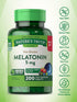 Melatonin 5mg - 200 Fast Dissolve Tablets, 100% Drug Free Supplement, Non-GMO & Gluten Free, Natural Berry Flavor by