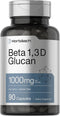 Horbaach Beta Glucan 1 3D 1000 mg - 90 Capsules, Non-GMO, Gluten Free Supplement