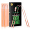 Tongue Scraper Cleaner with Copper Metal - Dentist Recommended Oral Hygiene Kit for Adults, Pack of 2