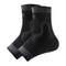 Adjustable Ankle Brace Compression Support Sleeve with Silicone Gel, Arch Support - Boosts Recovery from Joint Pain,