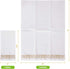 FOCUSLINE 100 Linen Feel Disposable Bathroom Napkins, Soft Absorbent Guest Towels for Parties, Weddings, Gold, 12" x 17"