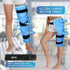 REVIX Large Ice Pack for Injuries, Reusable Gel Ice Wrap for Leg, Hip, Knee, Cold Compress for Pain Relief