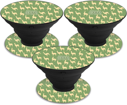 MightySkins Skin for PopSocket - Llama | Unique Vinyl Decal Wrap Cover | Easy to Apply, Remove