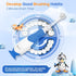 SEAGO Toddler Electric Toothbrushes, Ages 0-3 Years, with Smart Timer, 4 Replacement Brushheads