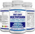 Daily Multivitamin for Men, 35 Vitamins & Minerals, Antioxidants for Energy, Focus, Immune & Prostate Health, 60