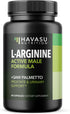 L Arginine Saw Palmetto for Men Prostate Supplement - Nitric Oxide (NO) & Prostate Support Supplement for Ultimate Male