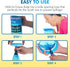 Healqu Hospital Vomit Bags, 12 Pack 1000ml Car Throw Up Bag for Travel & Motion Sickness, Leak Resistant