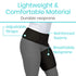 Vive Hip and Groin Brace - Compression Wrap Support for Sciatica, Bursitis, Hip Flexor, Thigh, and Hamstring Recovery