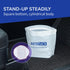 AUTOSACK 50 Bags Portable Car Trash Bags, Self-Adhesive Stand-up Disposable for Car, Kitchen, Office
