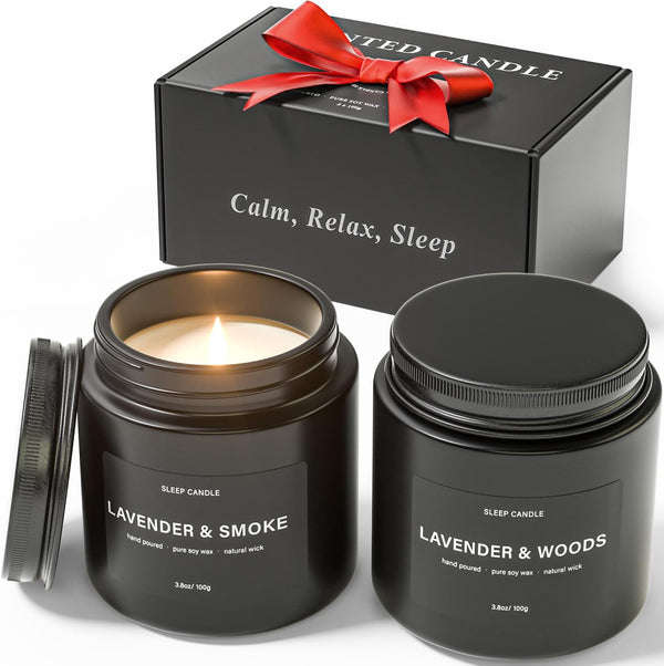 BOYUJK Candles for Home - Scented Candle Set for Stress Relief and