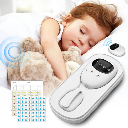 Yoiilifee 3 Wireless Bedwetting Alarm for Boys & Girls, USB-C Rechargeable, High Sensitivity, Loud Sound & Vibration
