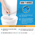 Septic Tank System Treatment Pods - 12 Dissolving Packets, Eco-Friendly Maintenance, Prevent Clogs, Odor & Backups