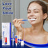 Disposable Travel Toothbrush and Toothpaste Set, 15 Count - Travel Kit with Plastic Zip Bag