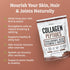 Chocolate Collagen Powder with Hyaluronic Acid and Vitamin C - Collagen Peptides for Hair, Skin, Nails, Joint, Keto