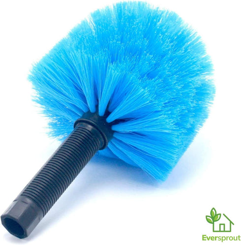 Packaged Acme EVERSPROUT Twist-On Cobweb Duster | Hand to Protect Bristles | Indoor & Outdoor Brush Attachment | Fits