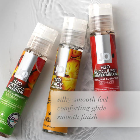 H2o 4 Oz System Jo Flavored Lubricant JUICY PINEAPPLE Water Based Lubricant : Size