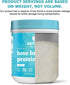 Zammex Bone Broth Protein Powder, Pure Grass Fed Beef, Vanilla Protein Powder,Hydrolyzed Collagen Supplement