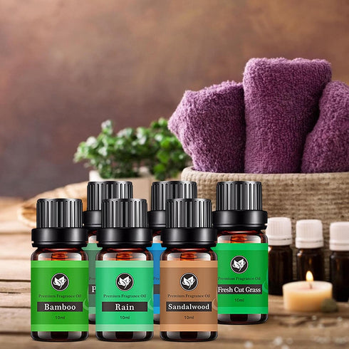 SOUQDWL Oils,6pcsx 10ml Set Essential Nature Fragrance Oil Pure Essential Oils Kit