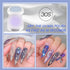 MEKK Mini UV Light for Gel Nails, 16W Portable Single Finger UV LED Nail Lamp, Compact Design for Home and Salon - Blue