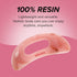 Rose Quartz Gua Sha Tool for Lymphatic Drainage and Sculpting