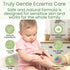 TruKid Natural Eczema Cream for Kids, 3.4oz, NEA-Accepted, Safe for Sensitive Skin, Unscented