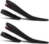 Burlingham's Height Increase Insole, Shoe Lifts for Men and Women, 2 Inch, Cushioned Heel Inserts, Black