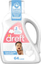 Dreft Free & Gentle Liquid Laundry Detergent, Hypoallergenic, Free of Dyes and Perfumes for Families, 64 Loads