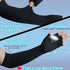 Kecartu 1 Copper Long Arthritis Gloves,Long Wrist Compression Arm Sleeve Carpal Tunnel Gloves, Fingerless Hand