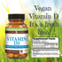 Script Essentials Vegan Vitamin D3 5,000 IU for Healthy Muscle Function, Bone Health, and Immune Support - Non-GMO, Gluten Free and Kosher Certified - 90 Capsules