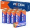 PKCELL PKECLL 23A 12 Volt Battery 10-Pack, Alkaline 23A 12V Battery for Remote,