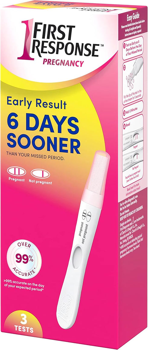 First Response Early Result Pregnancy Test, 3 Count Pack