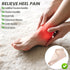 Hpmjz 2Pcs Pack Castor Oil Wrap for Ankle Adjustable Reusable Feet Brace Anti Oil Leak Organic Breathable Acrylic