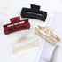 Sisiaipu 12 Pcs Large Hair Accessories, Jumbo Square Jaw Clips for Thick Hair, Bulk Clips for Women