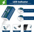 letoom 9V 1000mAh, Set (8 Pack) USB Rechargeable Lithium Batteries, for Smoke Detectors, Alarms, Toys, Flashlights