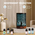 Set, 7 6 Pack Essential Oil Diffuser & Essential Oils Aromatherapy Diffuser with LED Colors, Oils Gift (Clean Home