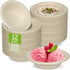Paper Bowls, 100% Compostable Disposable 12 Oz Soup/Salad Bowls, 125 Pack, Eco-Friendly