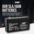 Casil 6V 1.3Ah SLA/AGM Replacement Battery – Maintenance-Free, Compatible with GE Simon 3, GE Simon XT, GE Interlogix