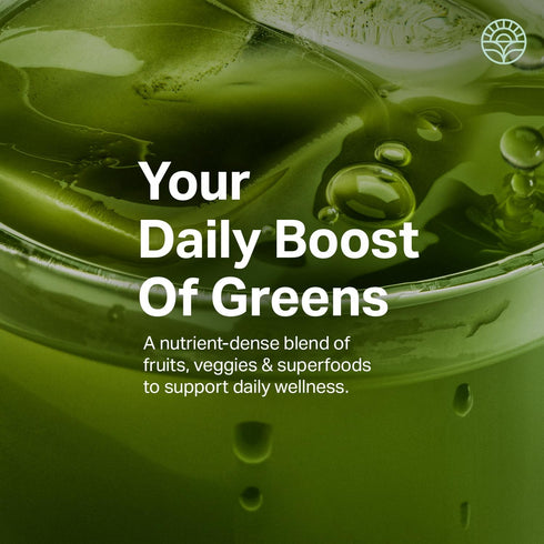 Proper, The Greens Daily Boost Organic Greens Powder. Whole Food, Apple Flavour Veggie Powder Superfood