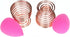 LanMa Beauty Sponge Blender Holder, (2 Pack Rose Gold) Makeup Sponge Drying Stand Storage Egg Powder Puff Display Stand